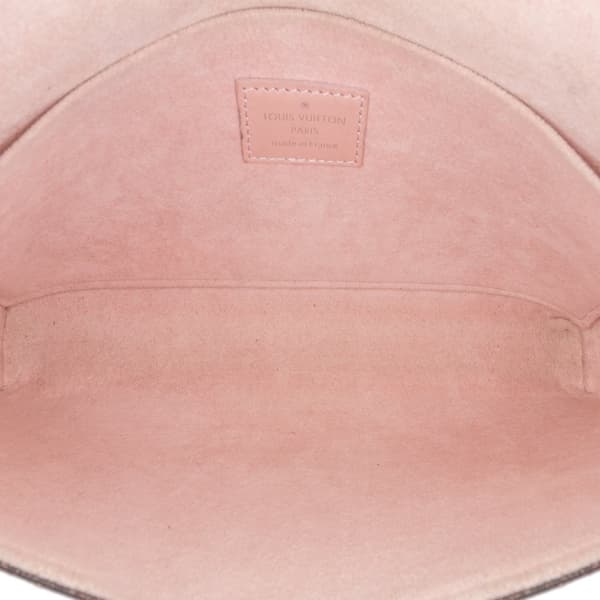 Pre-owned Louis Vuitton Epi Pochette Felicie Pink