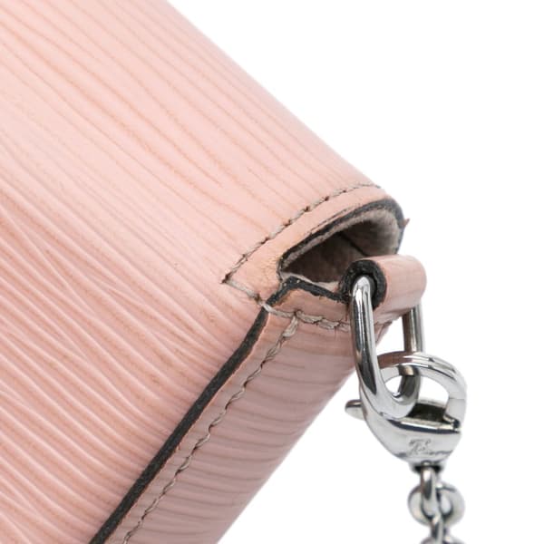 Pre-owned Louis Vuitton Epi Pochette Felicie Pink