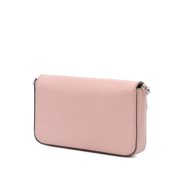 Pre-owned Louis Vuitton Epi Pochette Felicie Pink