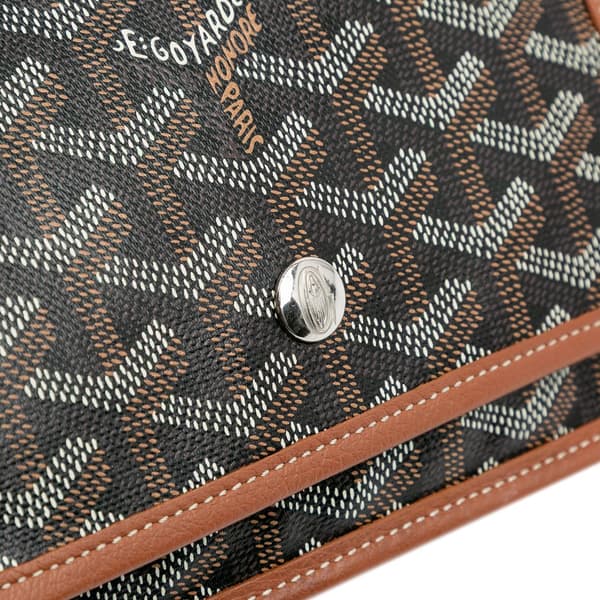Pre-owned Goyard Goyardine Plumet Pocket Wallet Black