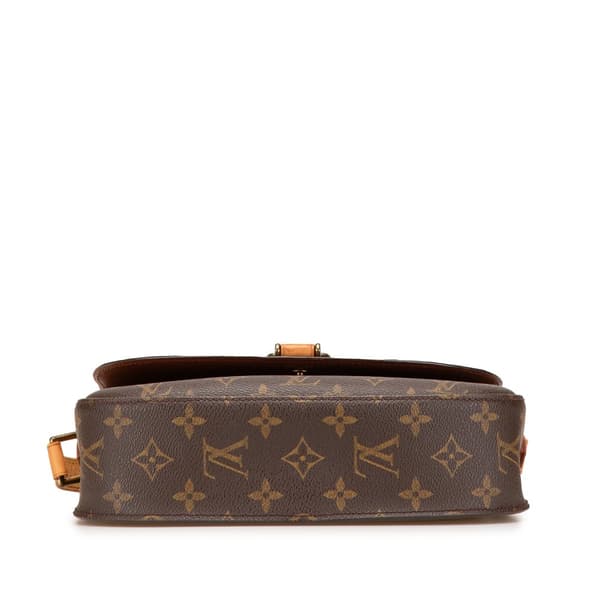 Pre-owned Louis Vuitton Monogram Saint Cloud GM Brown