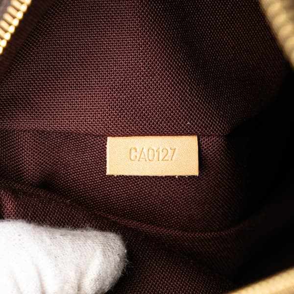 Pre-owned Louis Vuitton Monogram Mabillon Brown