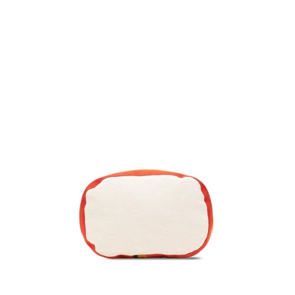 Pre-owned Hermès Toile Chevron Cavalier Sling Bag White