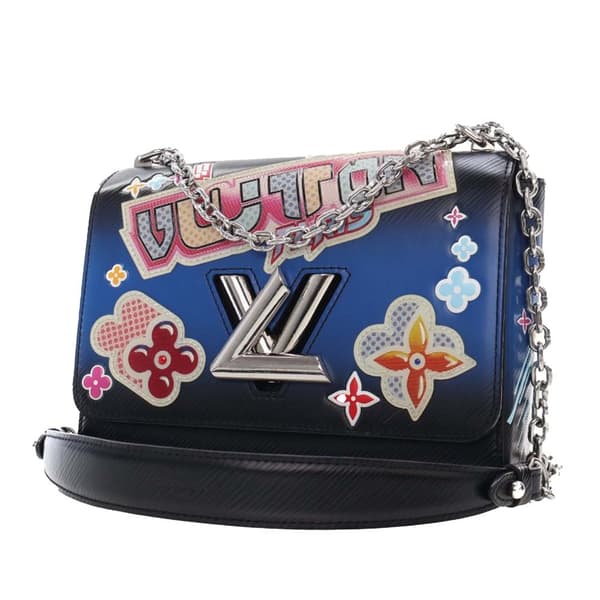 Pre-owned Louis Vuitton Epi Kawaii Blossom Twist MM Black