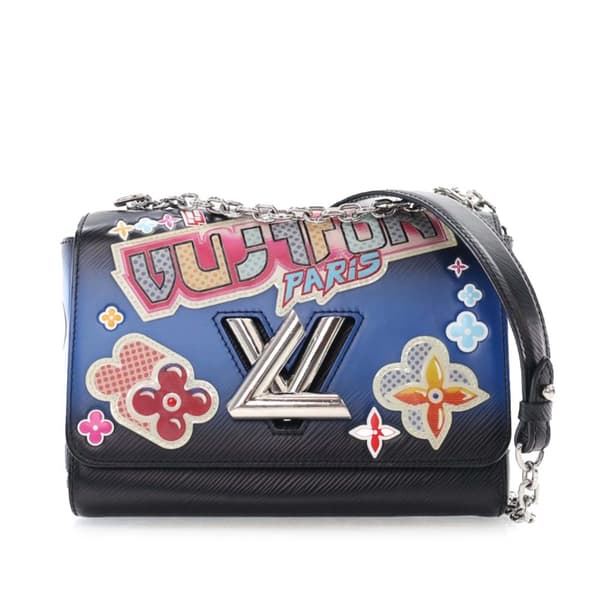 Pre-owned Louis Vuitton Epi Kawaii Blossom Twist MM Black