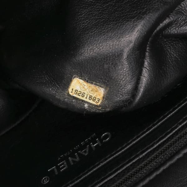Pre-owned Chanel Mini Rectangular Classic Patent Single Flap Black