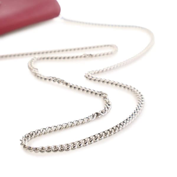 Pre-owned Louis Vuitton Bicolor Leather MyLockMe Chain Pochette Red