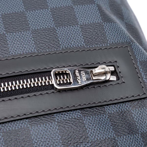 Pre-owned Louis Vuitton Damier Cobalt Americas Cup Regatta Mick PM Black