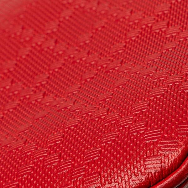 Pre-owned Gucci Leather Diamante Hilary Lux Crossbody Red