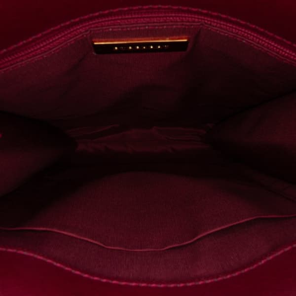 Pre-owned Burberry House Check Canvas Crossbody Brown