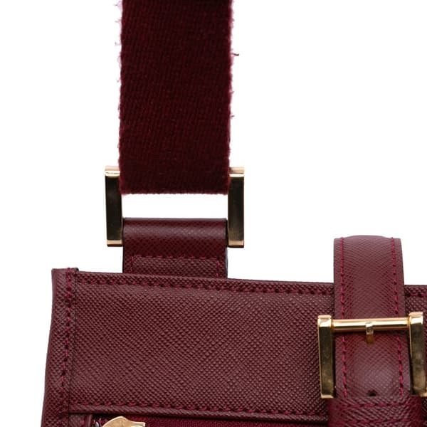 Pre-owned Burberry House Check Canvas Crossbody Brown