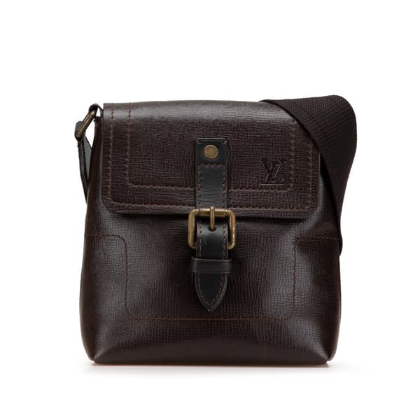 Pre-owned Louis Vuitton Utah Yuma Brown