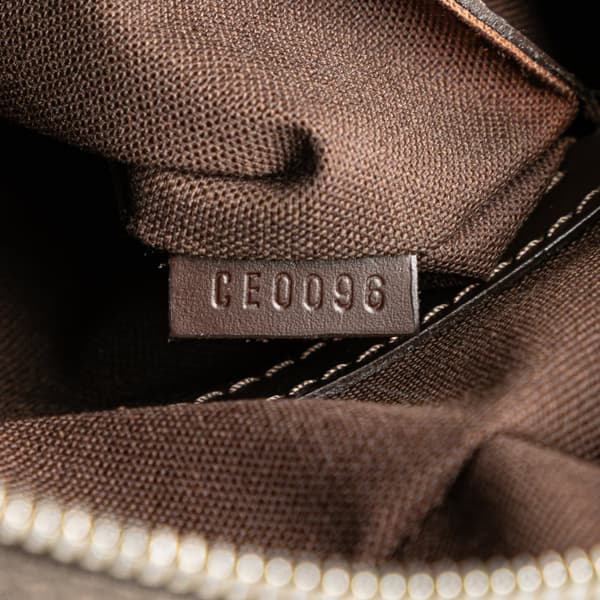 Pre-owned Louis Vuitton Taiga Reporter PM Brown