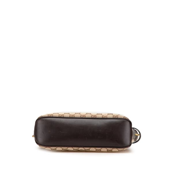Pre-owned Gucci GG Canvas Crossbody Brown
