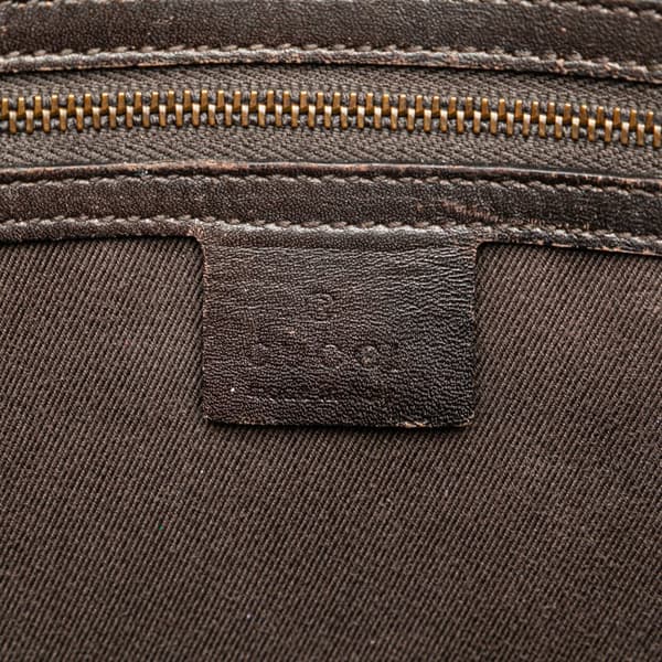 Pre-owned Gucci GG Canvas Crossbody Brown