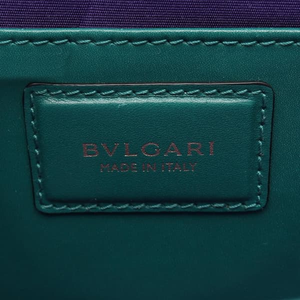 Pre-owned Bvlgari Leather Serpenti Forever Crossbody Green