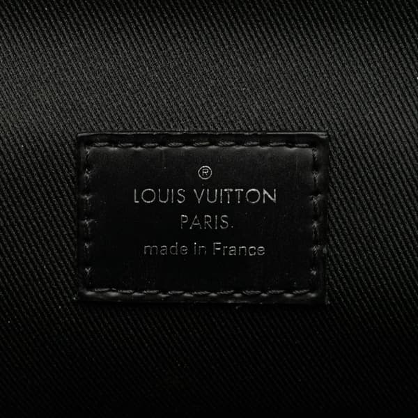 Pre-owned Louis Vuitton Damier Graphite Avenue Sling Black