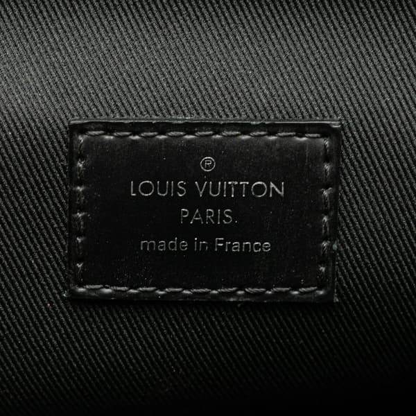 Pre-owned Louis Vuitton Damier Graphite Avenue Sling Black