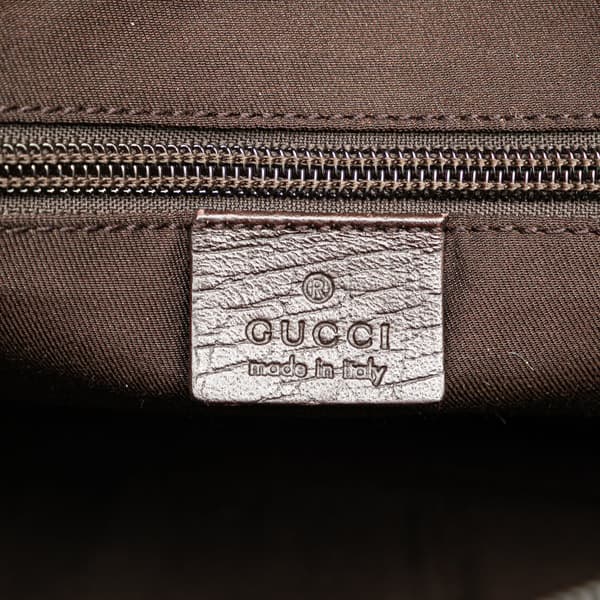 Pre-owned Gucci GG Supreme Crossbody Brown