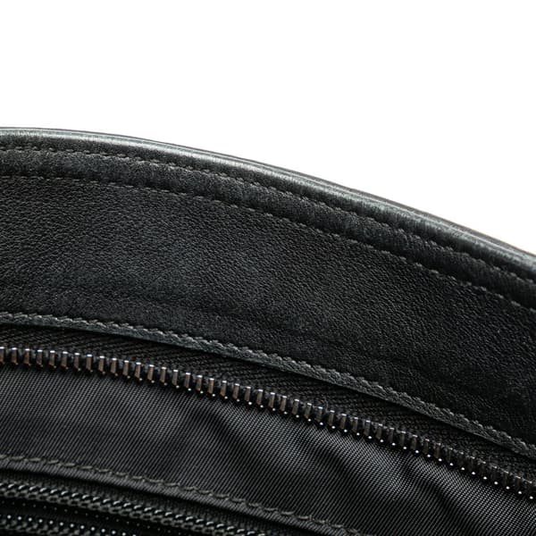 Pre-owned Gucci Guccissima Nylon Crossbody Black