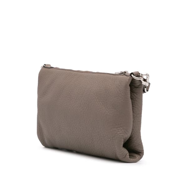 Pre-owned Prada Vitello Daino Crossbody Brown