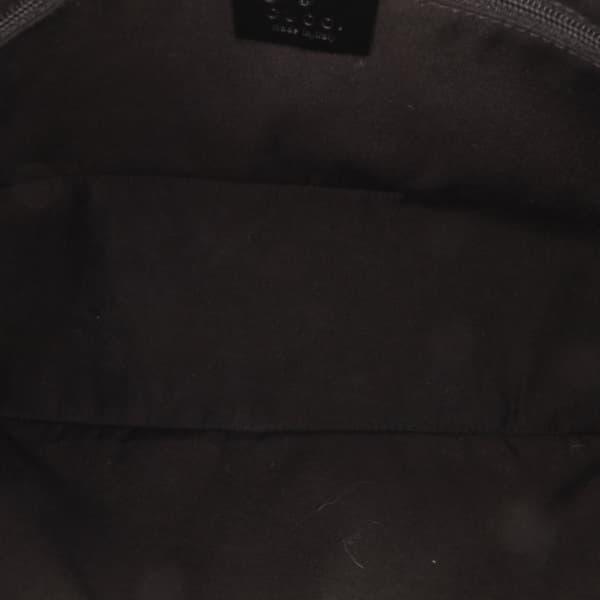 Pre-owned Gucci Leather Shoulder Bag Black