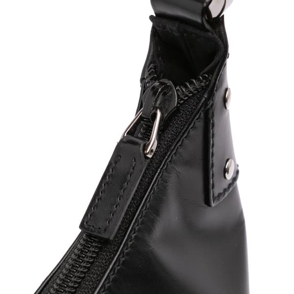 Pre-owned Gucci Leather Shoulder Bag Black