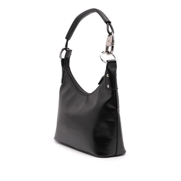 Pre-owned Gucci Leather Shoulder Bag Black