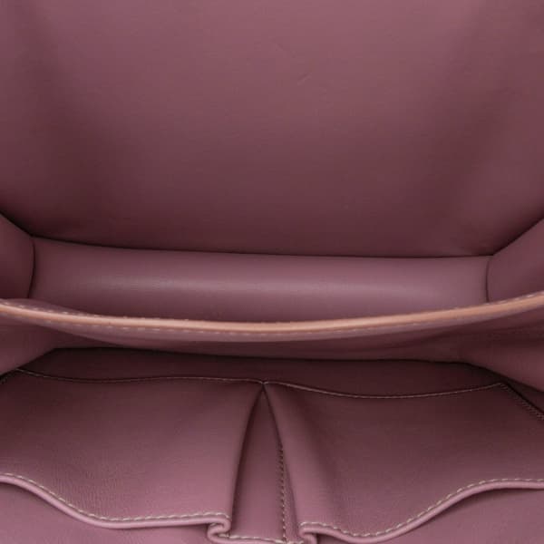 Pre-owned Celine Medium Calfskin Classic Box Pink