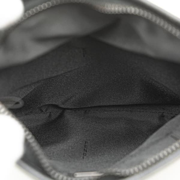 Pre-owned Fendi Zucchino Canvas Crossbody Black