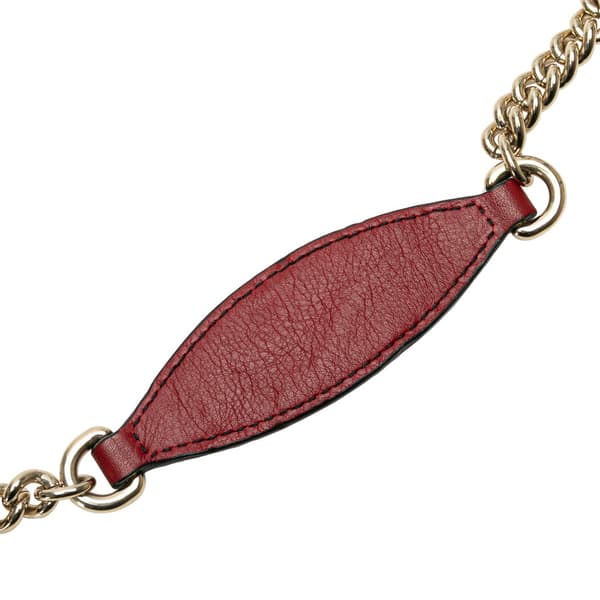 Pre-owned Gucci Mini Microguccissima Emily Crossbody Red