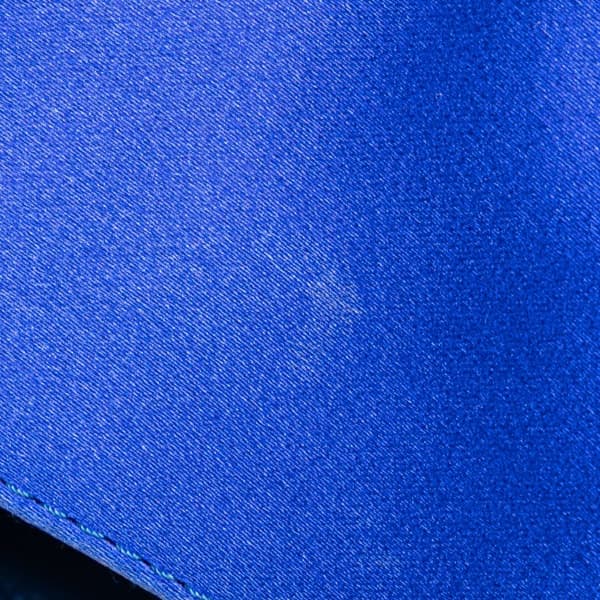 Pre-owned LOEWE Small Satin Flamenco Knot Blue