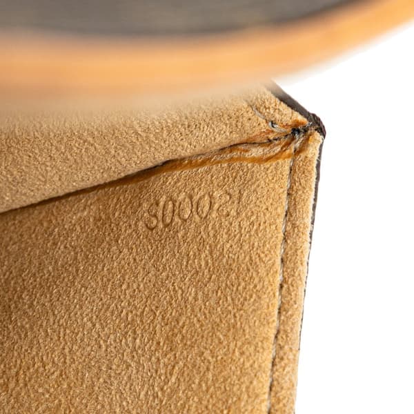 Pre-owned Louis Vuitton Monogram Pochette Twin PM Brown