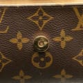 Miniatyrbilde 7 av 10: Pre-owned Louis Vuitton Monogram Pochette Twin PM Brown