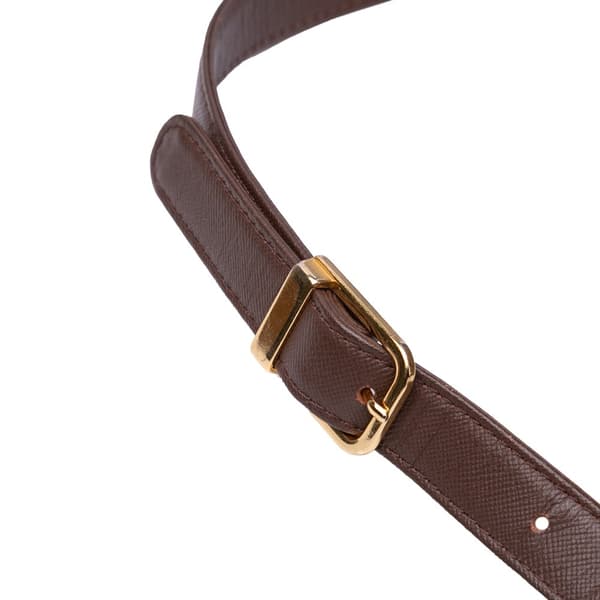 Pre-owned Burberry Vintage Check Canvas Crossbody Brown
