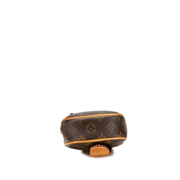 Pre-owned Louis Vuitton Monogram Pochette Gange Brown