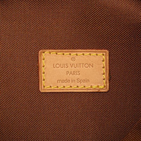 Pre-owned Louis Vuitton Monogram Pochette Gange Brown