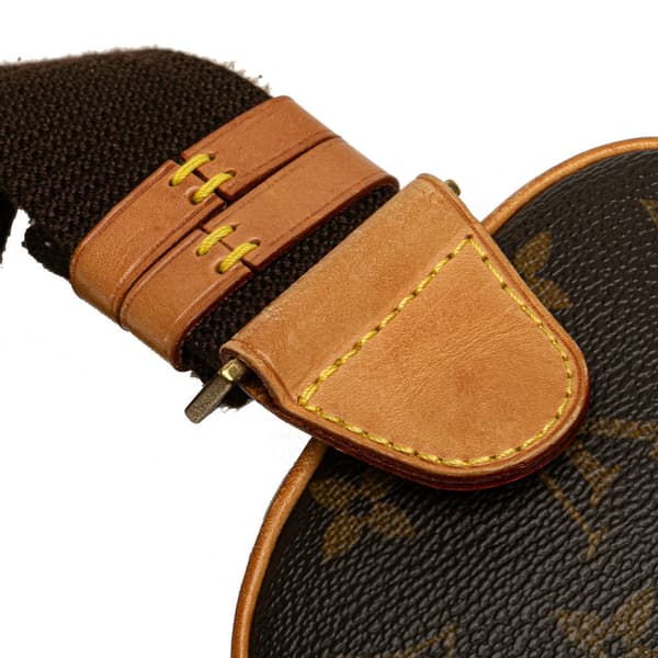 Pre-owned Louis Vuitton Monogram Pochette Gange Brown