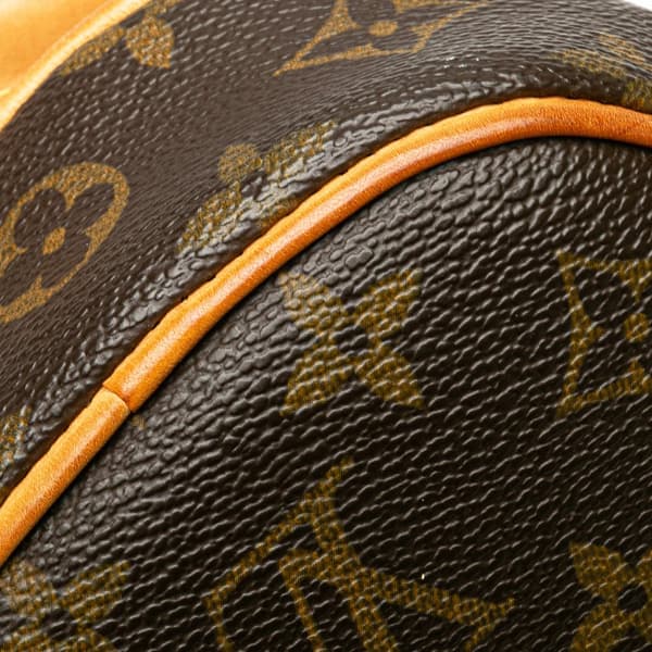 Pre-owned Louis Vuitton Monogram Pochette Gange Brown