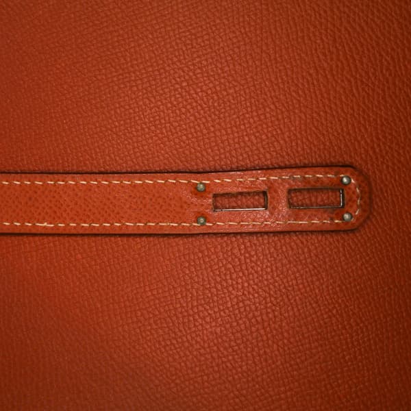 Pre-owned Hermès Epsom Kelly Depeches 38 Brown