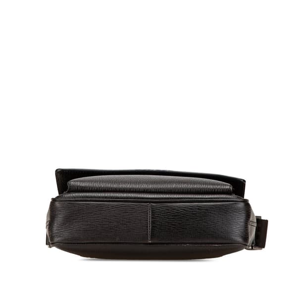 Pre-owned Ferragamo Leather Messenger Bag Brown