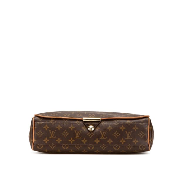 Pre-owned Louis Vuitton Monogram Abbesses Brown