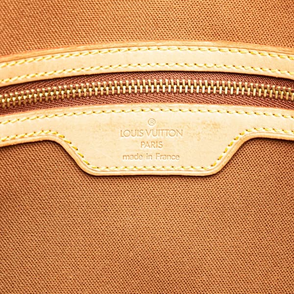 Pre-owned Louis Vuitton Monogram Abbesses Brown