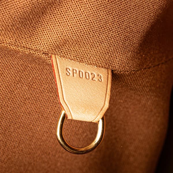 Pre-owned Louis Vuitton Monogram Abbesses Brown