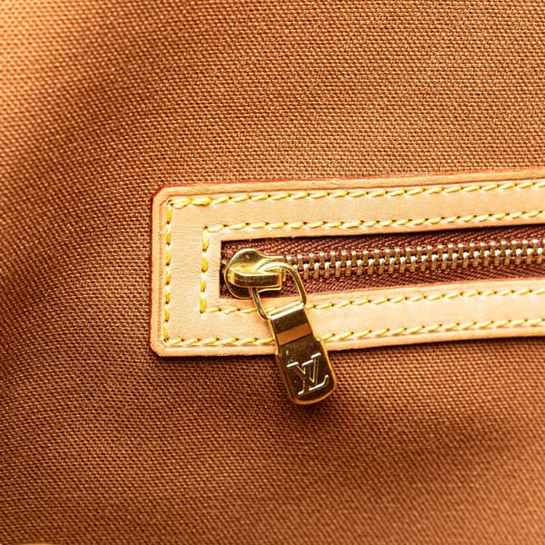Pre-owned Louis Vuitton Monogram Abbesses Brown