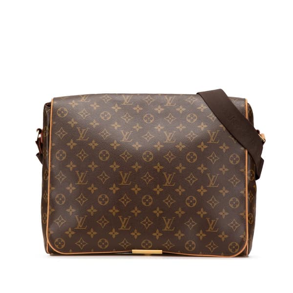Pre-owned Louis Vuitton Monogram Abbesses Brown