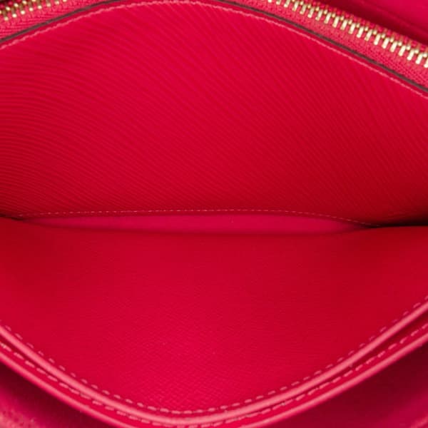 Pre-owned Louis Vuitton Epi Pochette Felicie Patchwork Pink