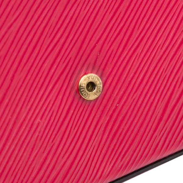 Pre-owned Louis Vuitton Epi Pochette Felicie Patchwork Pink