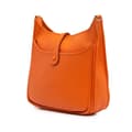 Miniatyrbild 2 av 10: Pre-owned Hermès Clemence Evelyne III PM Orange