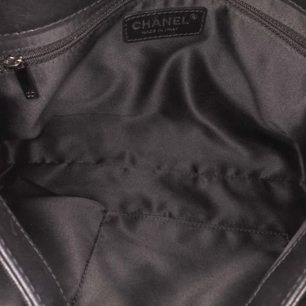 Pre-owned Chanel Jumbo Quilted Lambskin Coco Loop Flap Black